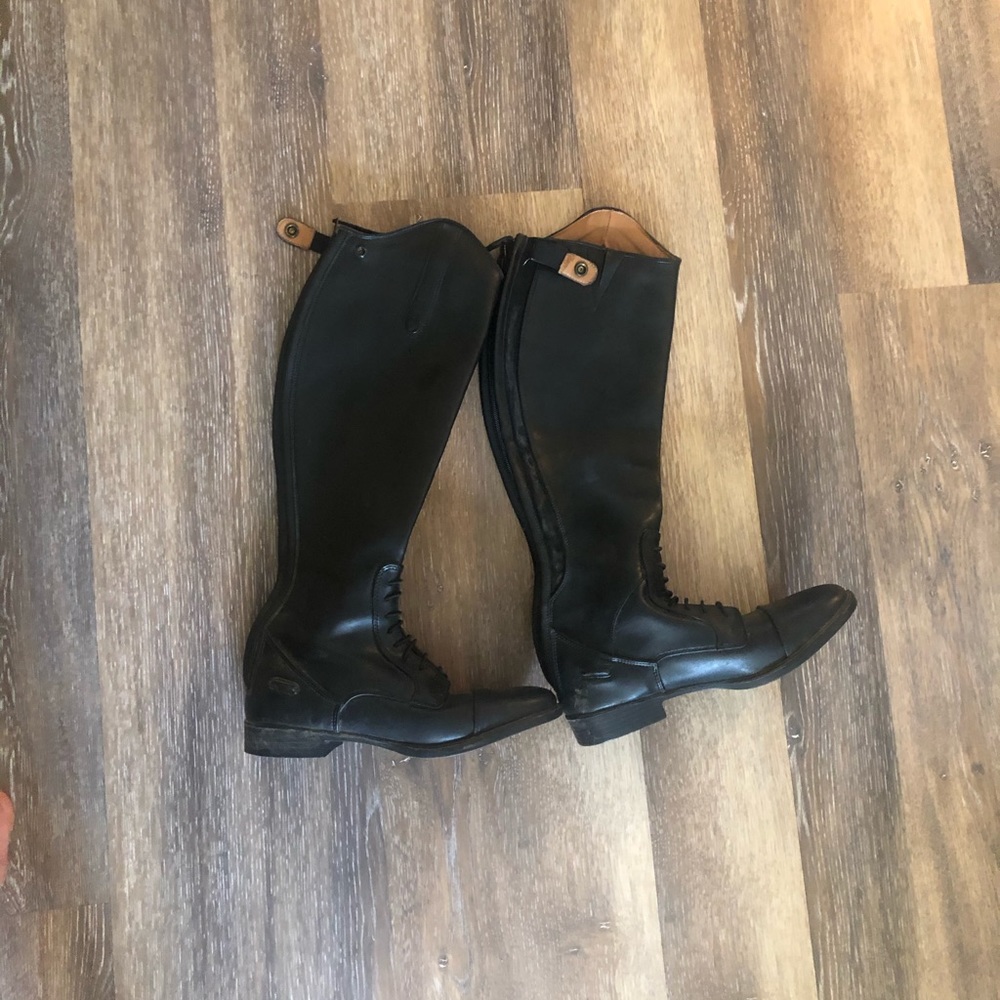 Dover synthetic tall boots - horse riding boots